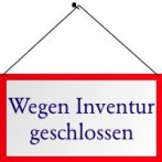 Betriebsferien und Inventur 2023